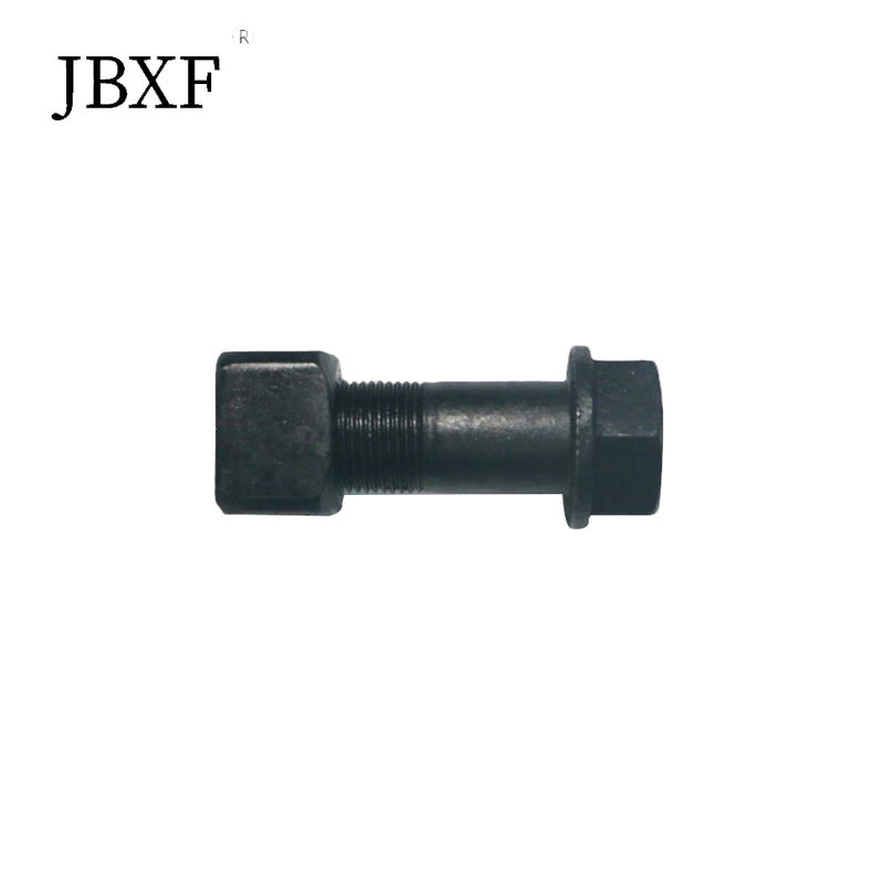 Alloy Track Shoe Bolts And Nuts Vibration Resistant Excavator Track Shoe Bolt For Hyundai R305 Sany SY365