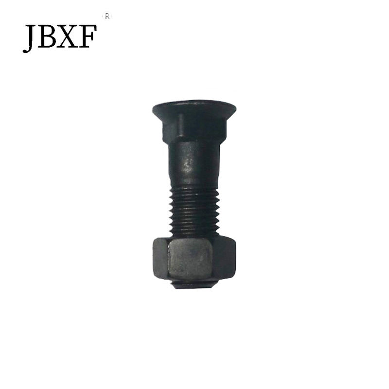 High Strength Track Bolt And Nut Carbon Steel For Volvo EC360 Hitachi ZX450