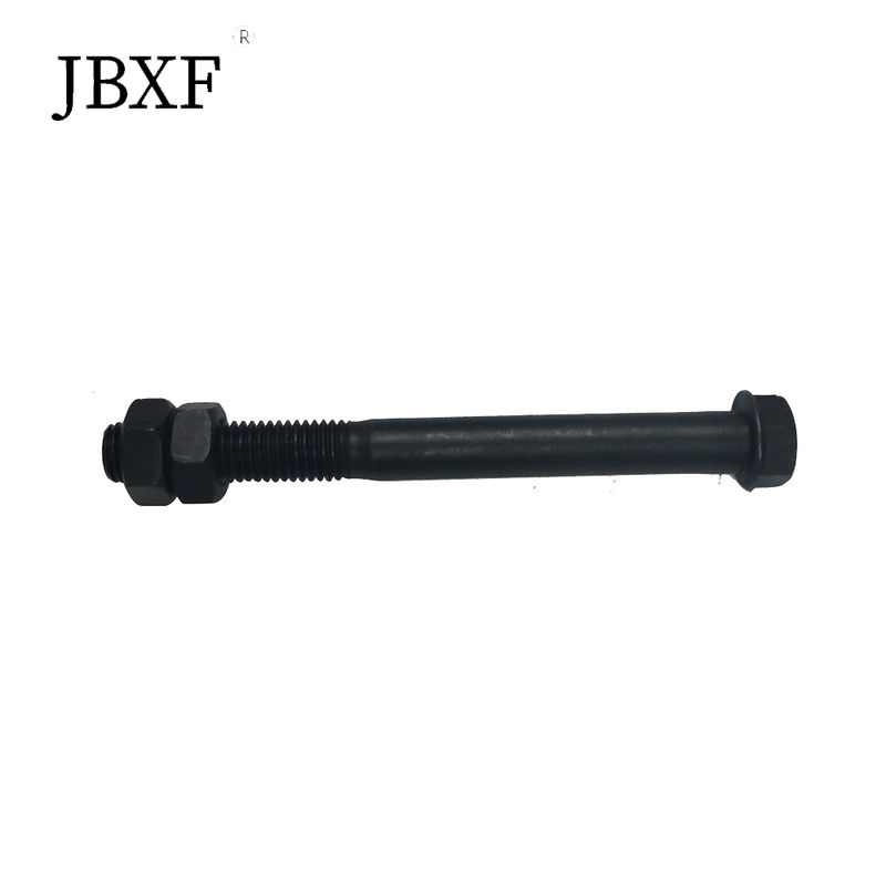 Corrosion Resistant Bolt And Nut Assembly Carbon Steel Black Oxide Metric Thread