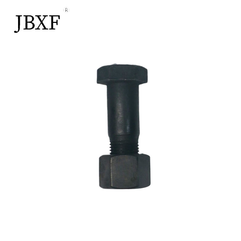 Tensile Resistant Excavator Track Bolt Doosan DX300 Hyundai R335 Excavator Bolt Nut