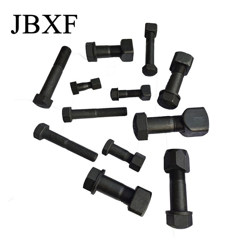 4F3649 Plow Bolt ½″×2″ High Tensile Bolt for Snowplow Grader Blade Heavy Machinery Parts