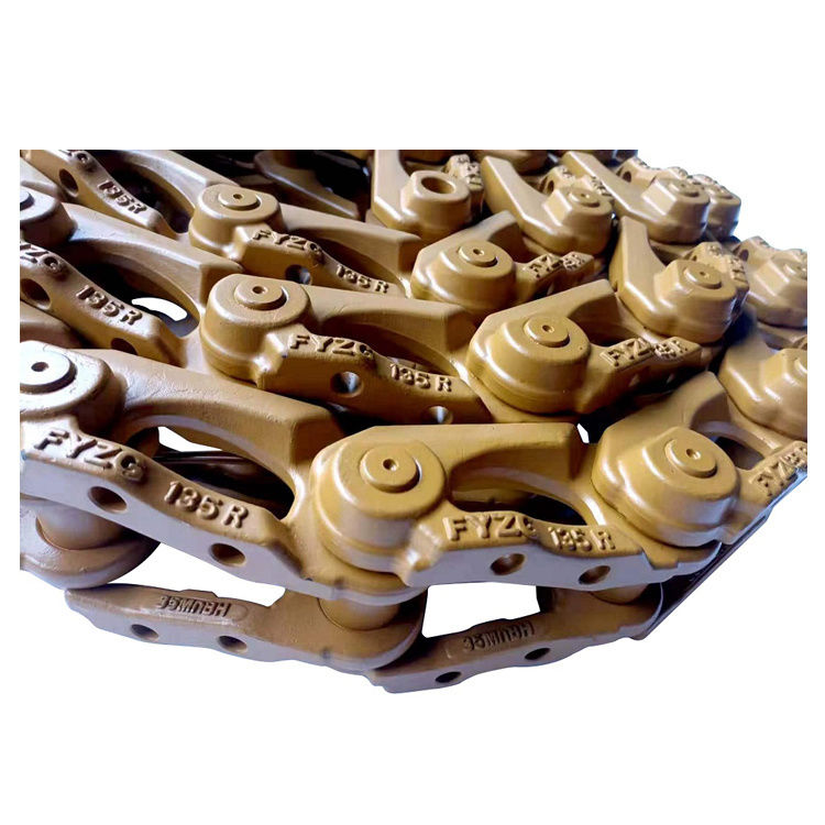 Heat Treatment Track Link Excavator Track Chain For Hyundai R215-9 And Sany SY215C