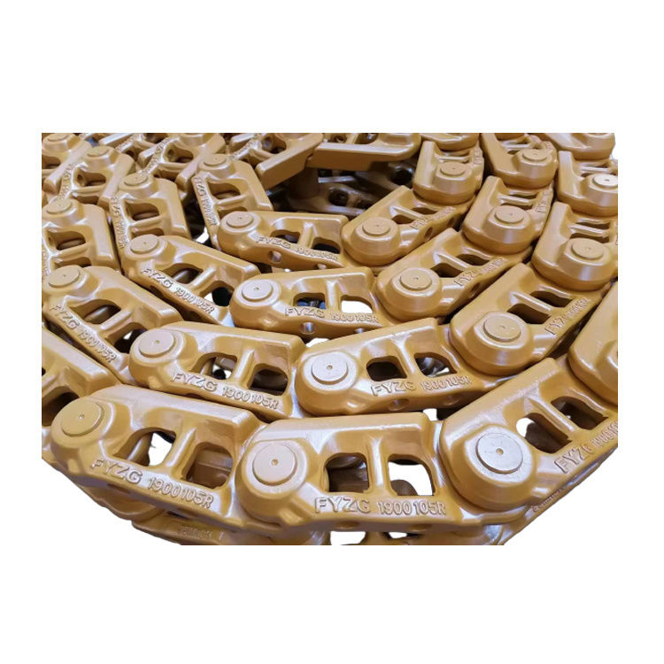 High Hardness Excavator Track Chain For Mitsubishi MS210 Fiat Hitachi FH200 Heavy Loads