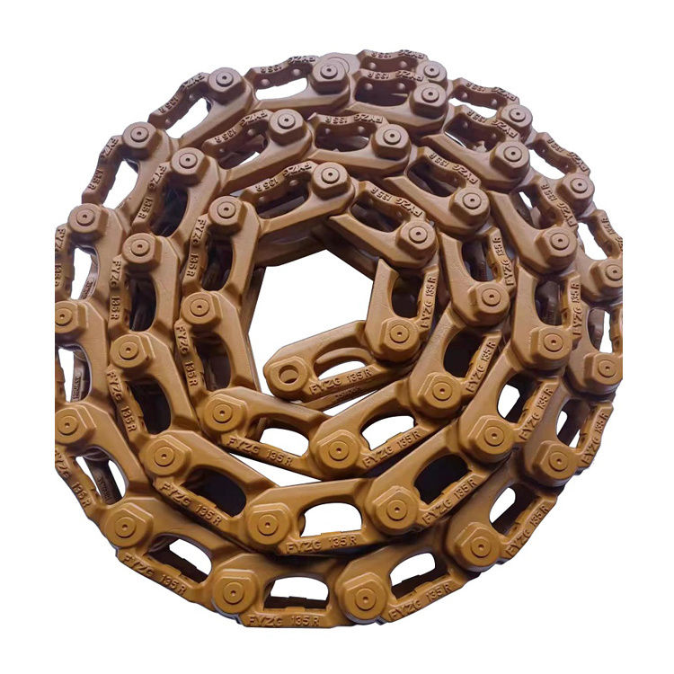 Excavator Track Chain for Komatsu PC400-8 / Part No. 208-32-00141 – OEM Standard Track Chain for PC400 Series
