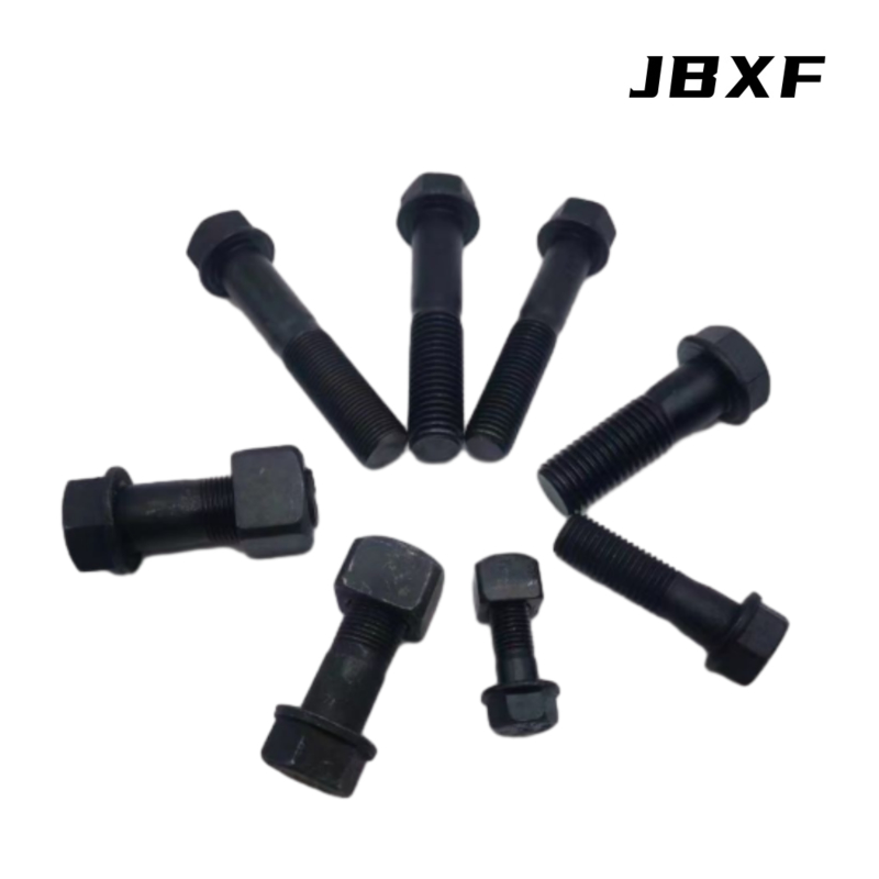 6T1140 Track Link Bolt For Excavator Undercarriage Assembly OEM Dacromet 3200 Track Bolt