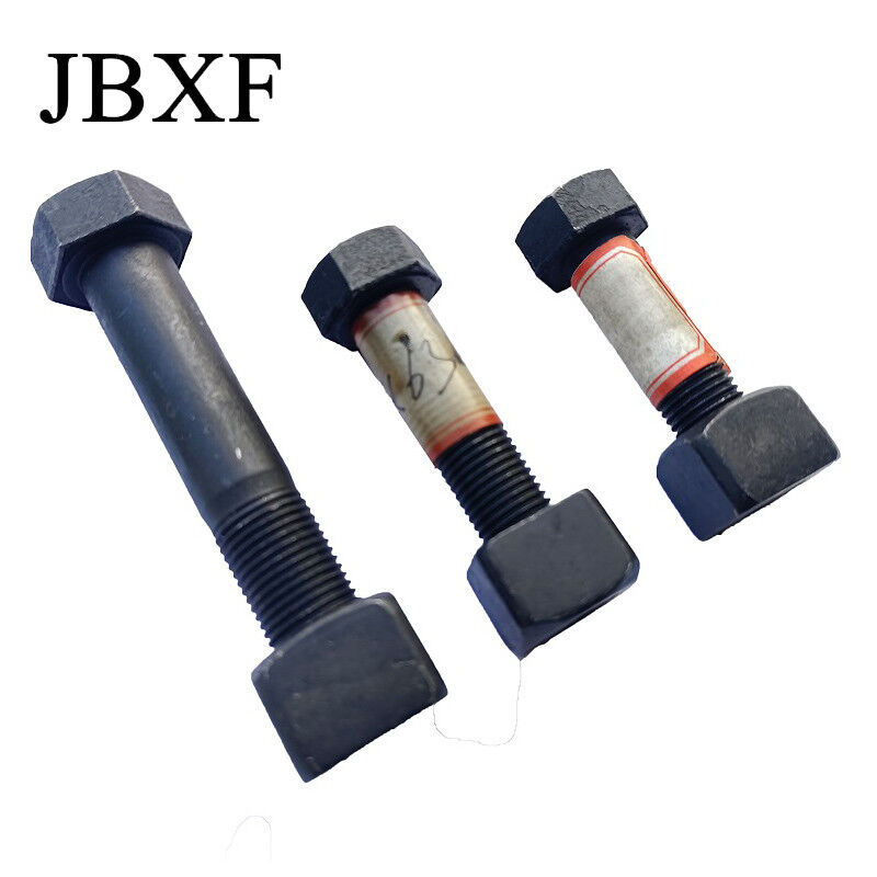 Excavator Or Bulldozer Track Bolts Nuts JBXF M12-M30 10.9-12.9 Grade