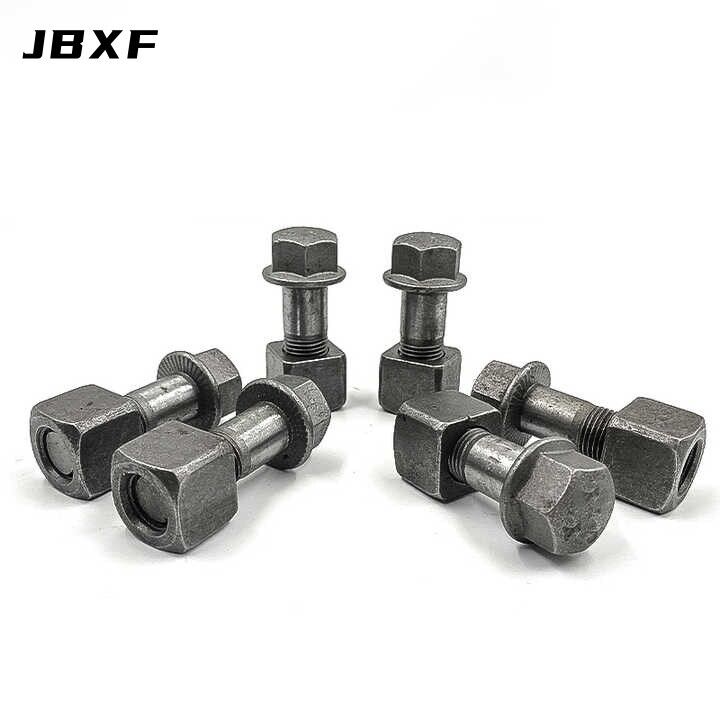 Grade 10.9 Locking OEM Excavator Track Bolt Kit For Sany SY215 / Hitachi ZX200 Durable Design