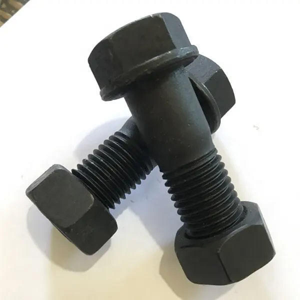 Heavy Duty Track Bolts Nuts M20x80mm Hyundai R220 R290 Excavator Undercarriage Corrosion Resistance​