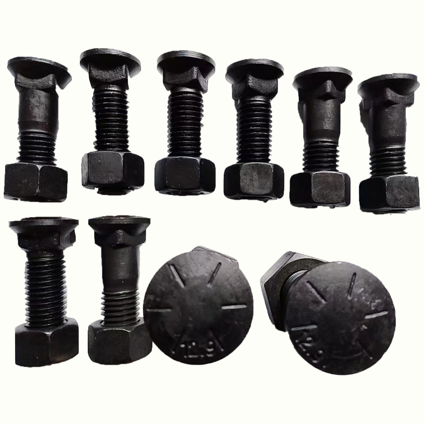 Loader Rim Bolt Premium OEM Track Bolts And Nuts Dozer Crawler Loader Chains High ...
